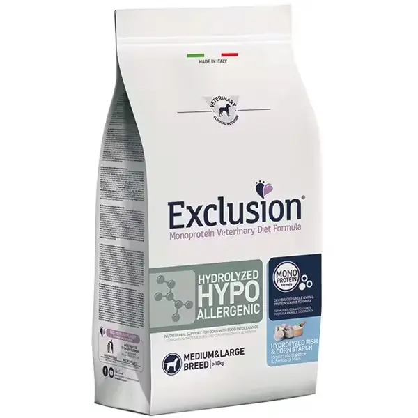 Exclusion Diet Hydrolyzed Hypoallergenic Medium & Large Breed 2 kg Affare