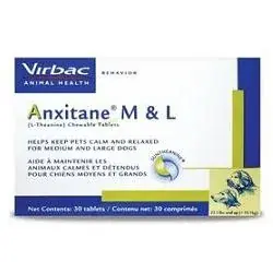 Ordina Subito Virbac Anxitane M/L Integratore Antistress Cani 30 Compresse