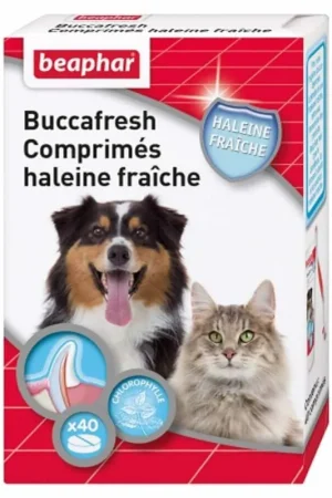 Beaphar Buccafresh, compresse alito fresco per cani e gatti 40 cpr Super Prezzo