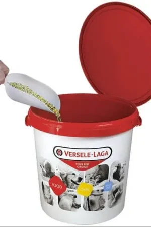 Versele Laga Secchiello & Paletta per Alimenti Soddisfatti O Rimborsati