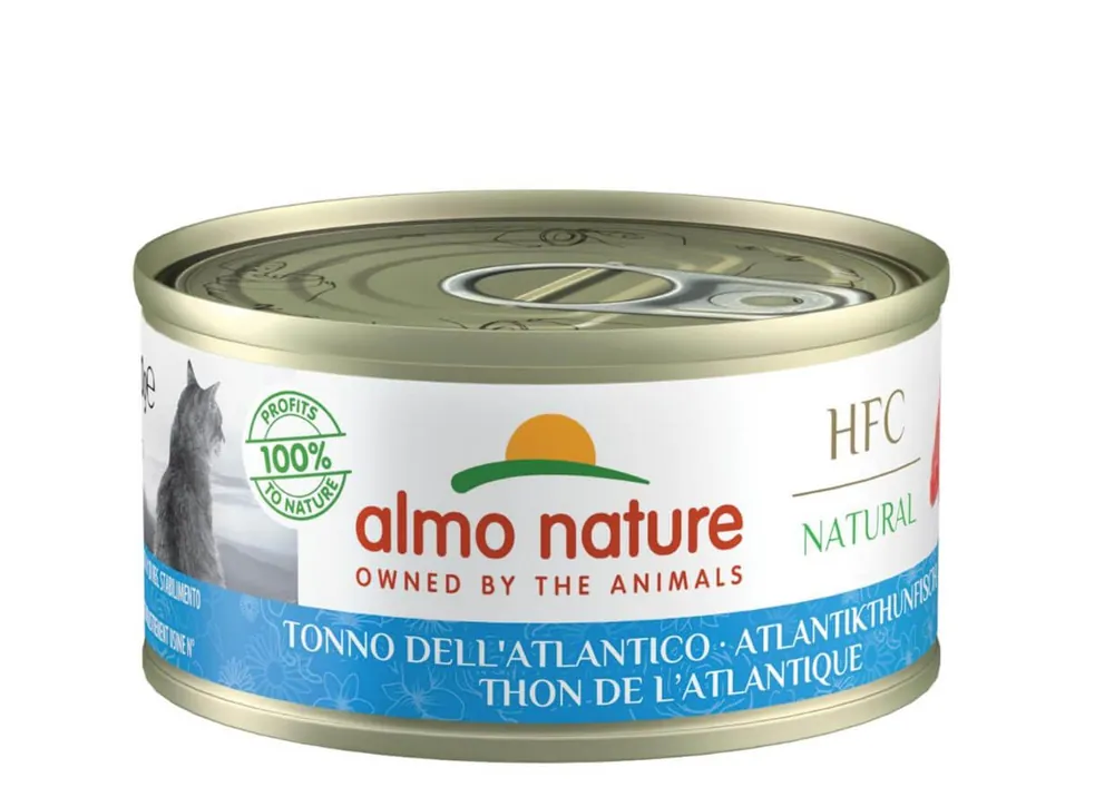 Prezzo Di Fabbrica Almo Nature HFC Natural Tonno dell‘Atlantico per gatto 24 x 70 g