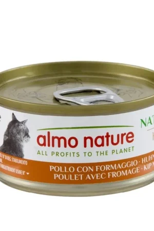 Offerta Limitata Almo Nature HFC Natural Pollo con Formaggio per gatto 24 x 70 g
