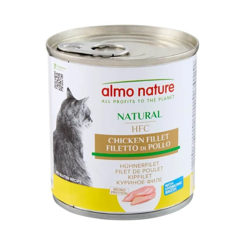 Popolare Almo Nature Classic Filetti di Pollo per gatto 12 x 280 g