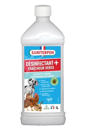 Saniterpen Désinfectant Plus Fraîcheur Verte 1 L Saldi