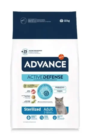 Prezzo Conveniente Advance Sterilized Gatto al tacchino 3 kg