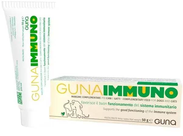 Offerta Del Giorno GunaImmuno 50 g Mangime Complementare Per Cani e Gatti