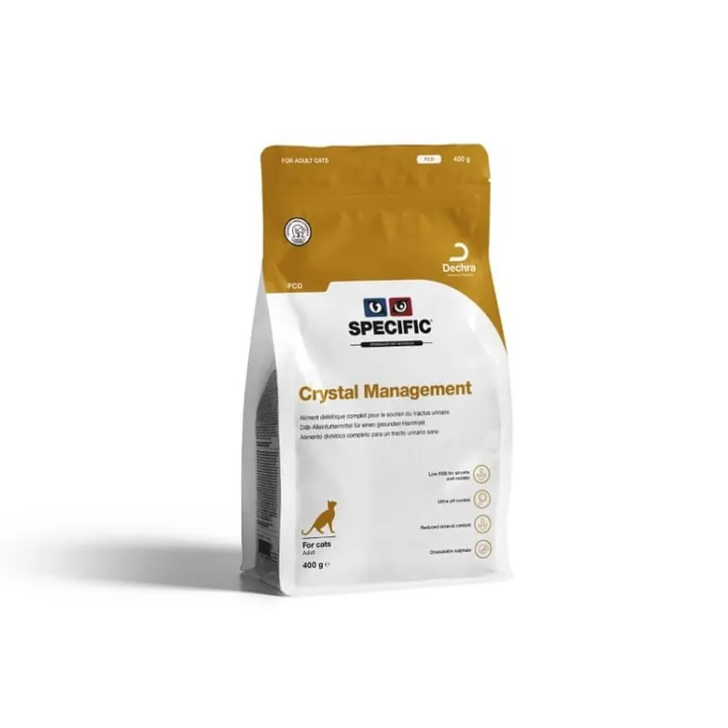 Specific Gatto FCD Crystal Management 400 g Nuovo Arrivo