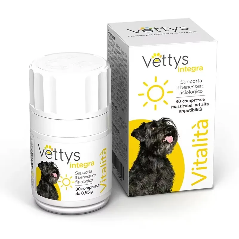Vettys Integra Vitalità Cane Integratore 30 Compresse Sconto
