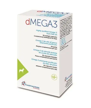 Dmega Integratore Per Cani E Gatti 30 Perle Ultima Occasione