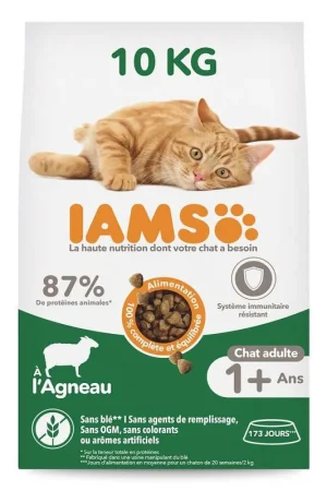 Compra Oggi Stesso IAMS Vitality crocchette gatto adulto agnello 10 kg