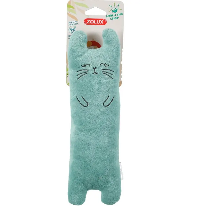 Solo Oggi Zolux Giocattolo Bigcat Ethicat foglia verde 25 cm