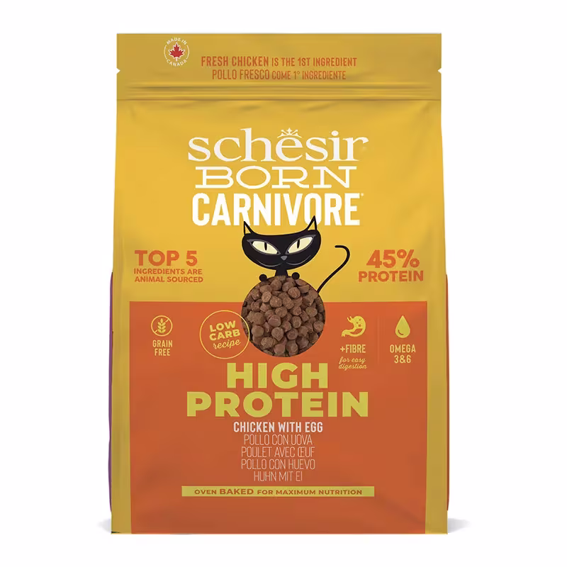 Schesir Gatto Born Carnivore Adulto Pollo E Uova Cibo Umido 255 G Occasione