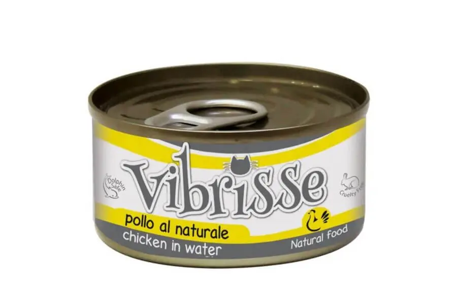 A Buon Prezzo Vibrisse Natural Gatto Pollo 24 x 140 g