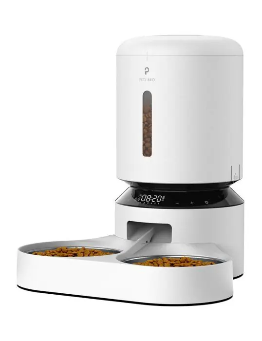 Soddisfatti O Rimborsati Petlibro Distributore Crocchette Granary DUO Bianco 5 L