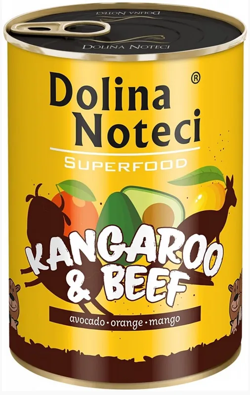 Must-Have Dolina Noteci Superfood Kangaroo & Beef 400g x12