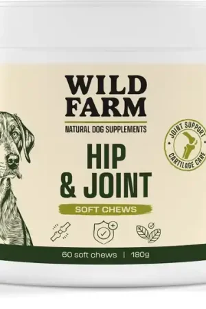 Compra Adesso WILD FARM MASTICABILI MORBIDE – Hip & Joint 180 g (60 pezzi) Articolazioni sane e mobilità ottimale ogni giorno