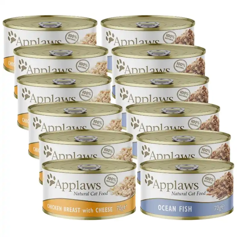 Più Venduto Applaws Cat Mix di Sapori 12x70g CAN