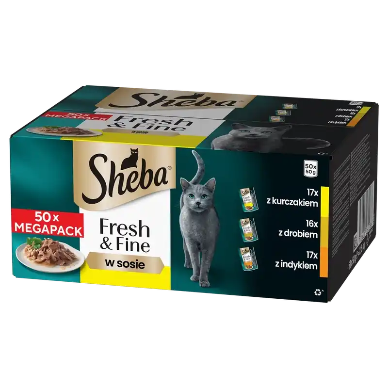 Sheba Fresh & Fine Sachet 50x50g Offerta Speciale
