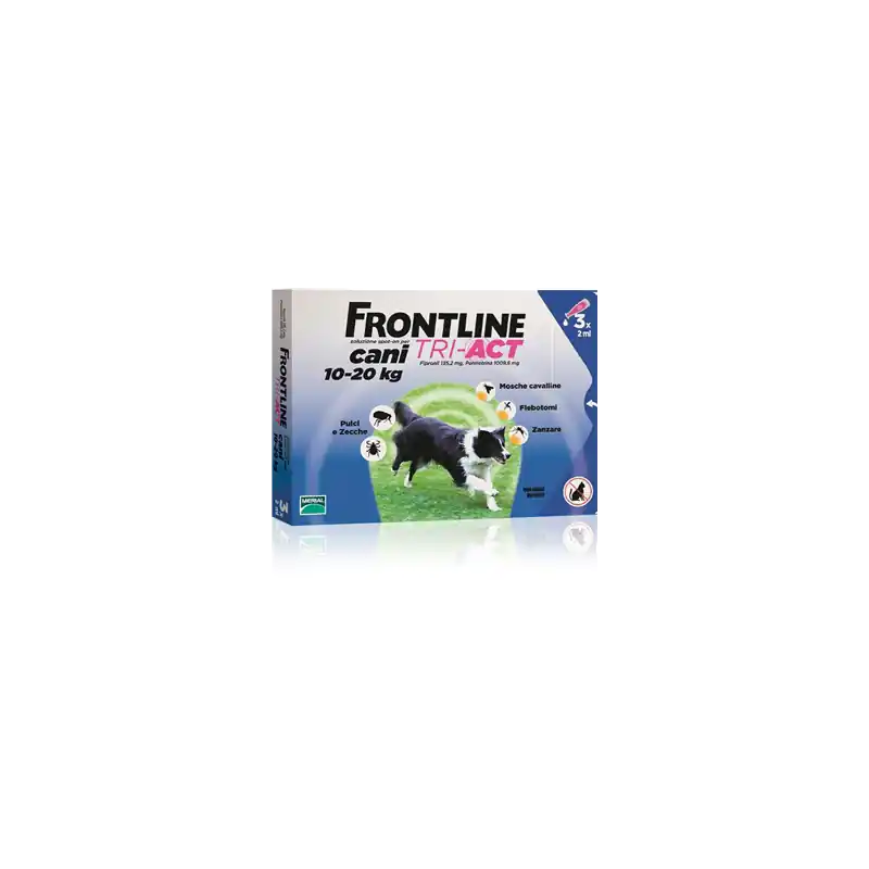 Novità Frontline tri-act 3 pip 2 ml