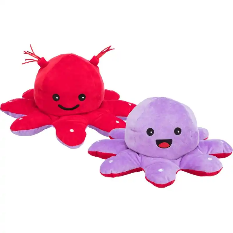 Scelto Dai Clienti Polpo in peluche reversibile 19 cm.