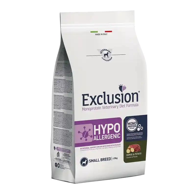 Popolare Exclusion Diet Hypoallergenic Horse and Potato Small Breed 2 kg