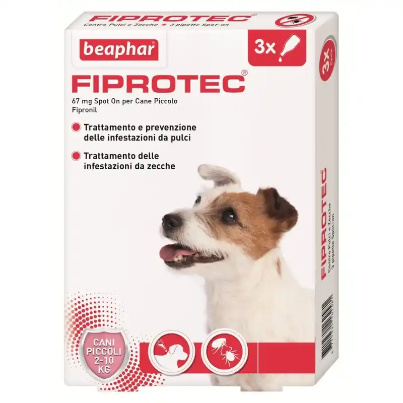 Ordina Subito Fiprotec 3 pipette 2-10 kg cane