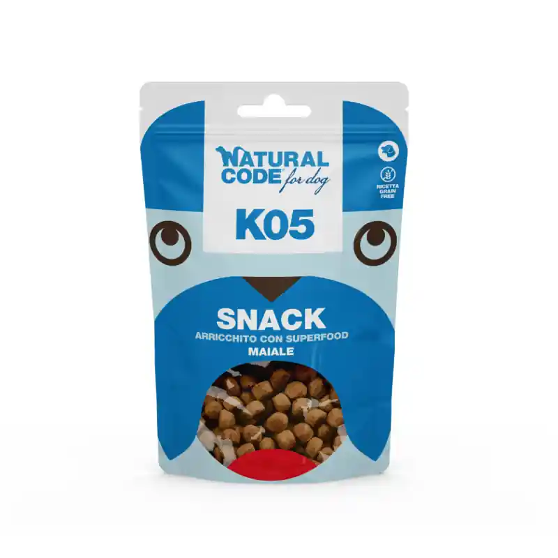 Compra Online K05 Snack Superfood Maiale per Cani 120 gr