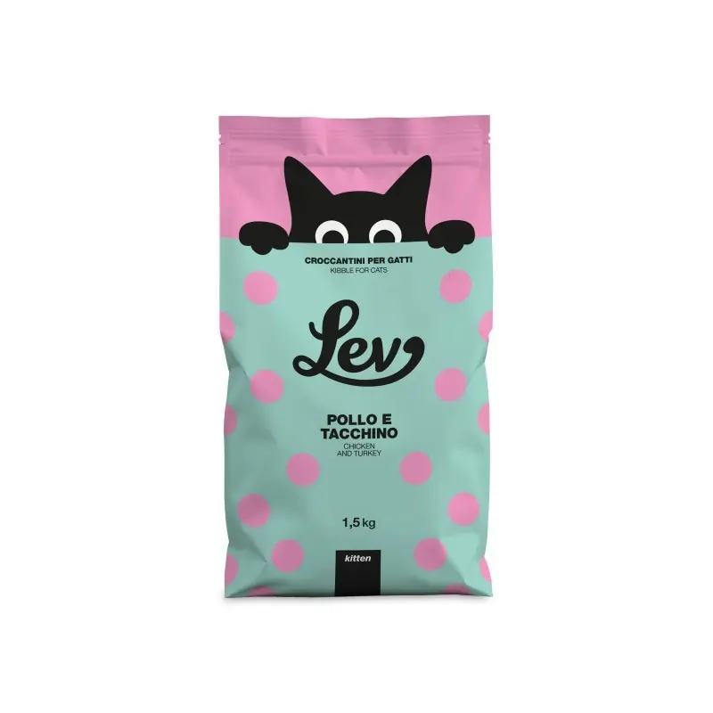 Lev Kitten Pollo e Tacchino 1,5 kg Prezzo Di Fabbrica