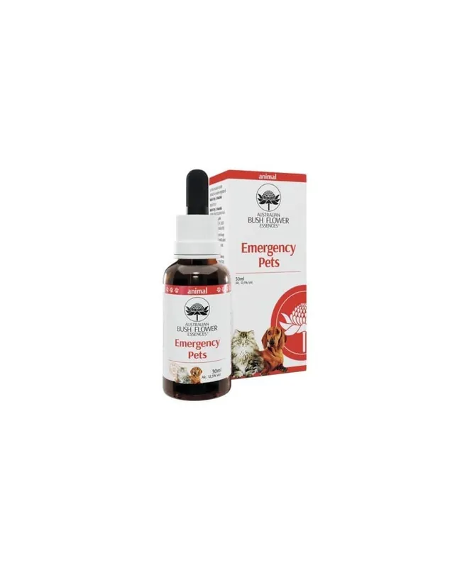 Bush Flower Essenza Emergency Pets per Cani e Gatti 30 ml Subito Disponibile