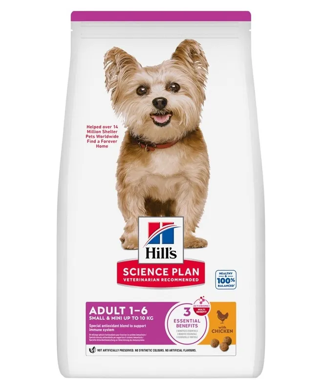 Hill‘s Science Plan per Cane Adult Small & Miniature con Pollo Professionale