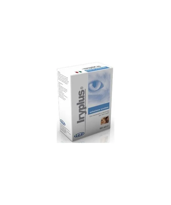 Direttamente Dal Produttore Iryplus Soluzione Oculare da 50 ml per cani e gatti