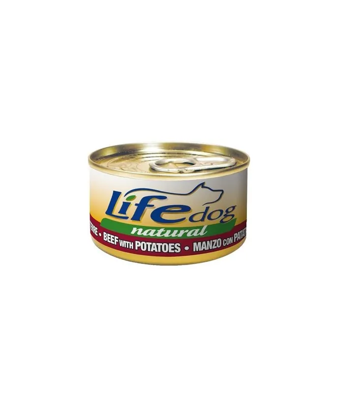 LifeDog Natural per Cane in Lattina da 90 gr Ultime Pezzi