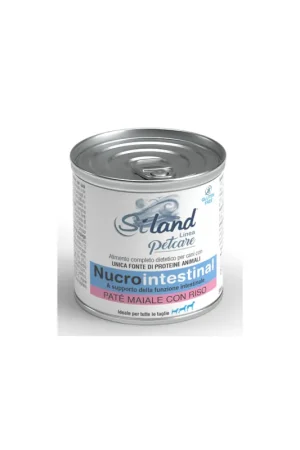 Offerta Limitata Siland Nucro Intestinal per Cani patè con Maiale e Riso da 400 gr