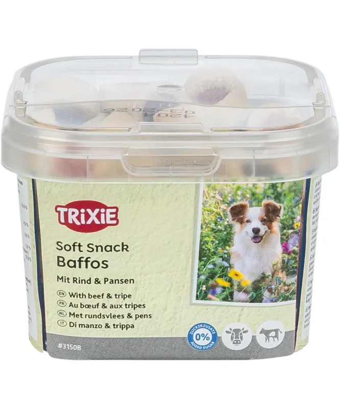 Trixie Soft Snack Baffos per Cane da 140gr Esclusivo