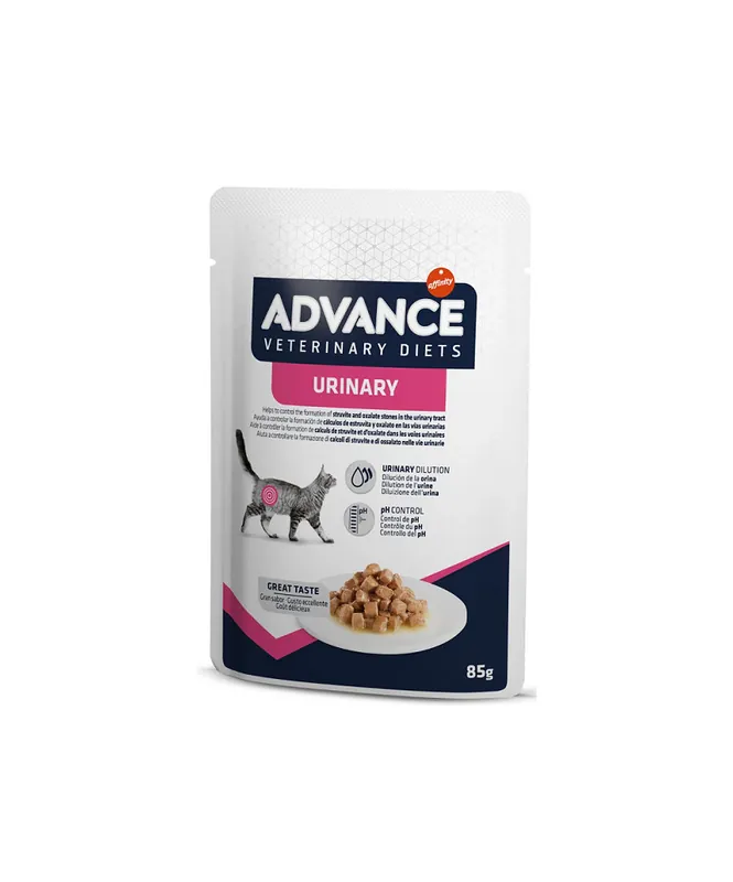 Advance Veterinary Diets Urinary per Gatti bst da 85 gr Quantità Limitata