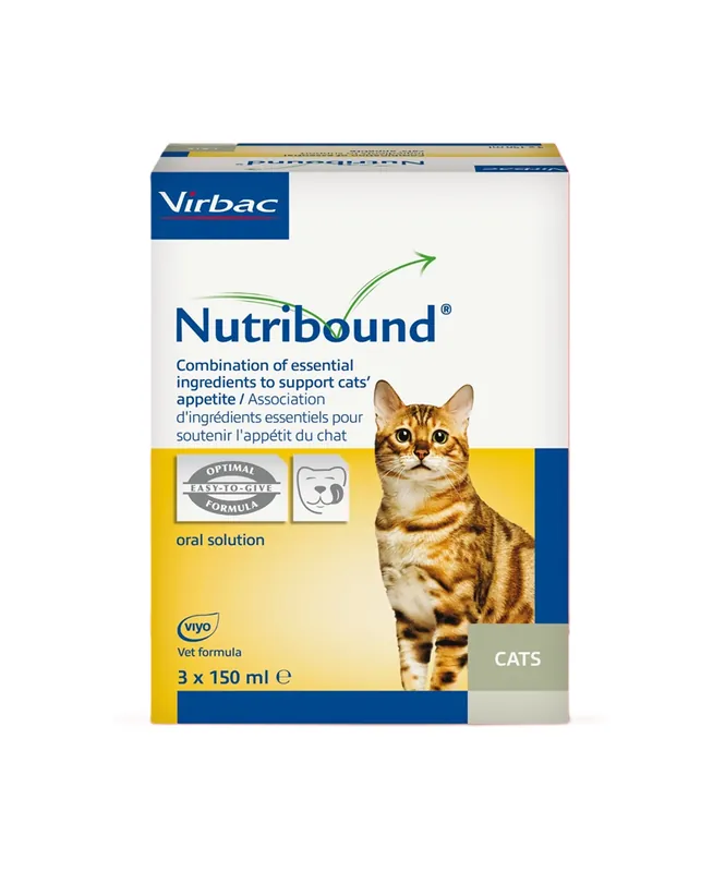 Virbac Nutribound per Gatto 3 flaconi da 150ml Quantità Limitata