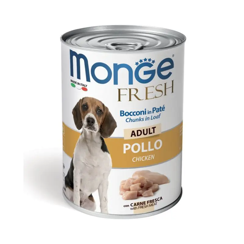 Occasione Monge cane fresh adult pollo 400gr