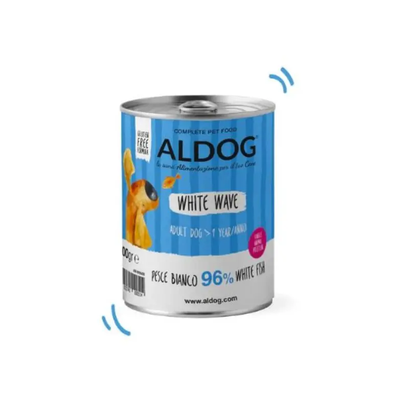 Aldog adult paté white wave 400gr Vendita Finale