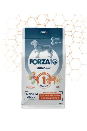 Compra Oggi Stesso Forza 10 dog mono diet adult cavallo e piselli medium 12kg