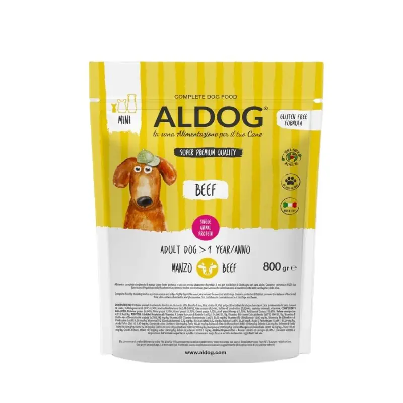Aldog adult manzo mini 800gr Novità