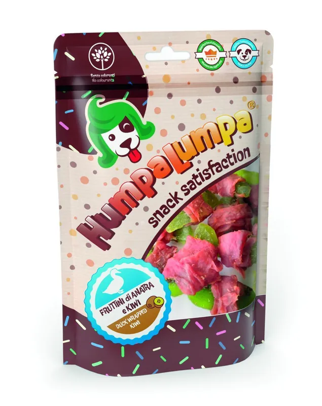 Fruttini di anatra e kiwi. 85gr Soddisfatti O Rimborsati
