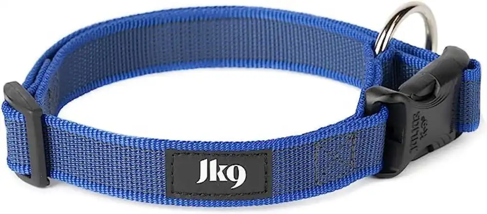Julius k9 collare color & gray blu. 2,5x39-65cm Professionale