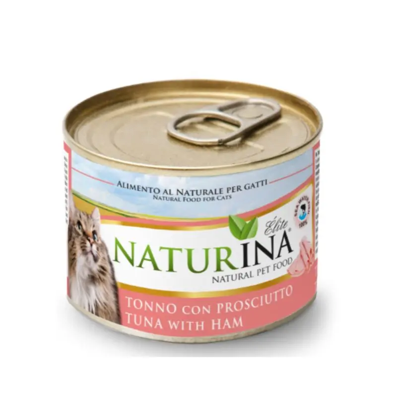 Naturina elite cat tonno con prosciutto 150gr Ultime Pezzi