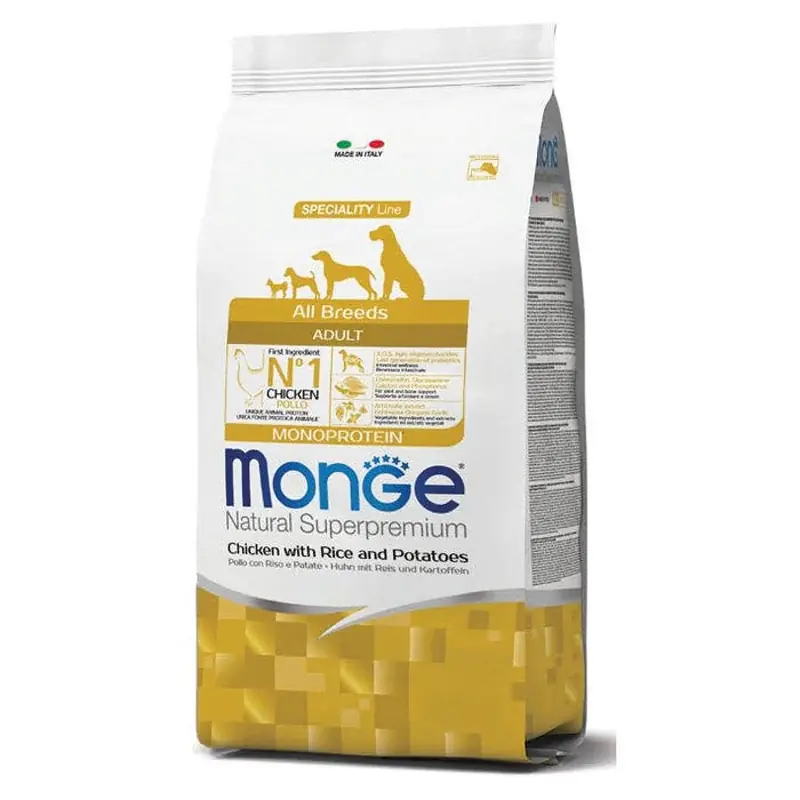 Monge - Natural Superpremium - All Breeds Adult - Pollo - 12 kg Offerta Del Giorno