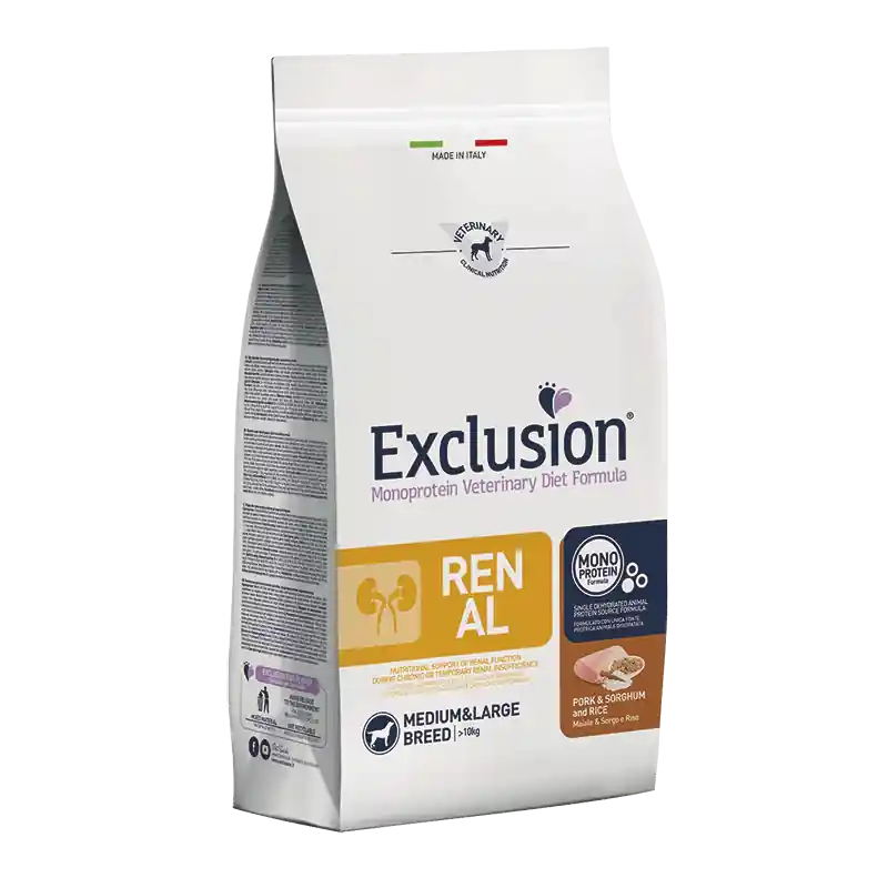 Exclusion Diet Renal per Cani Affare