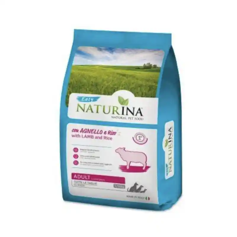 Naturina Easy con Agnello e Riso Cibo Secco per Cani Compra Online