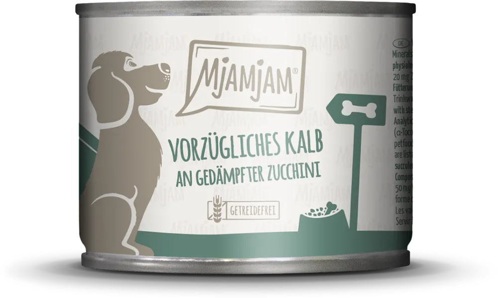 Mjamjam Vitello e Zucchine, 800 g Offerta Lampo