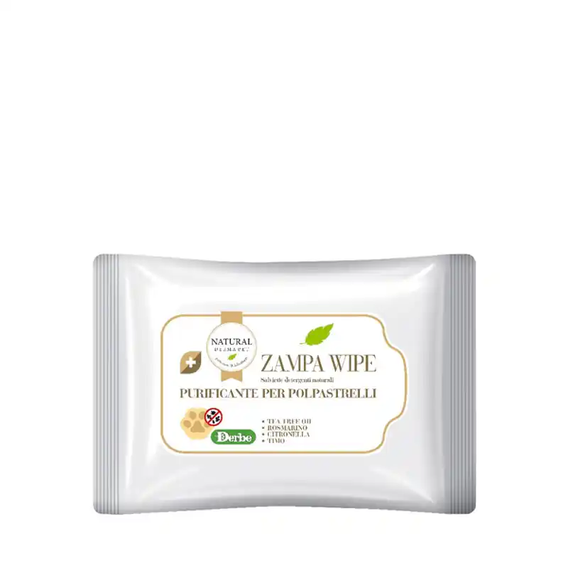 NATURAL DERMA PET - SALVIETTE ZAMPA WIPE PURIFICANTE PER POLPASTRELLI Offerta Del Giorno