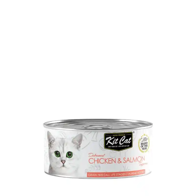 Novità KIT CAT - LINEA TOPPERS - POLLO E SALMONE