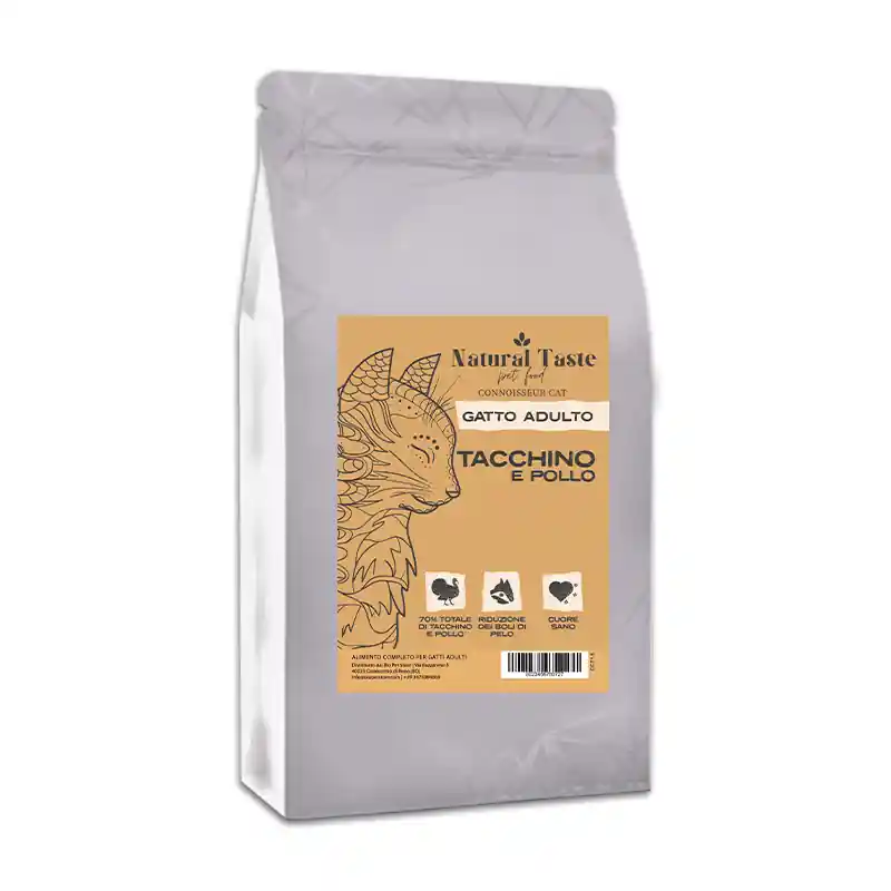 Di Tendenza Natural Taste Pet Food - Gatto Adulto - Tacchino e Pollo